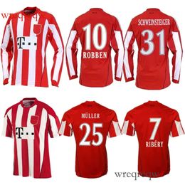 2010 2011 SCHWEINSTEIGER Robben retro soccer jerseys RIBERY Kroos Lahm MULLER Klose 10 11 vintage munich classic home football shirt