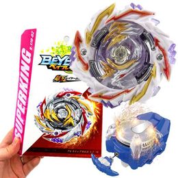 4D Beyblades Box Set B-170 02 Abyss Diabolos Super King B170 Spinning Top with Spark Launcher Box Kids Toys for Children Q240522