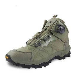 Outdoor Shoes Sandals Brand Tactical Combat Boots Outdoor Quick Reaction Breathable Men Shoes Army Ankle Boots Safety Climbing Shoes YQ2403