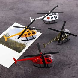 Aircraft Modle Mini alloy helicopter model toy airplane military series decoration simulation airplane toy childrens birthday gift S2452355