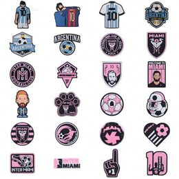 2024 Popular Sports And Team Jersey Football Basketball Qatar Shoe Chs for Christmas New Year jibbitz shoe charms