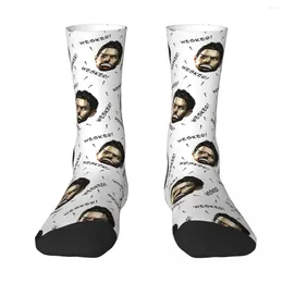 Men's Socks Chris Yelling Wesker Harajuku Sweat Absorbing Stockings All Season Long Accessories For Man's Woman's Gifts