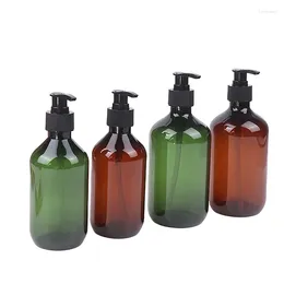 Liquid Soap Dispenser 1Pc 300/500ml Bathroom Reusable Hand Pump Shower Gel Shampoo Refillable Bottle Container