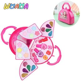 Beauty Fashion Childrens Makeup Set Little Girl Princess Makeup Toy Set Girl Washable Non toxic Childrens Makeup Toy WX5.21