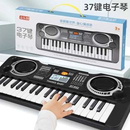 Keyboards Piano Baby Music Sound Toys Childrens keyboard toy 37 key music electronic piano beginner boys and girls education toy party toy WX5.21