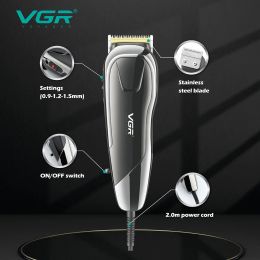 VGR Hair Clipper Machine Hair Cutting Machine حلاقة قابلة للتعديل الشعر الكهربائي