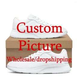 Casual Shoes Personalised Women Summer Air Mesh Ladies Flats Vulcanised Man Cosy Breathable Sport Shoe Running Customise