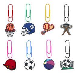 Pins Brooches Ball Cartoon Paper Clips Cute Small Paperclips Bookmarks File Note Nurse Gifts Colorf Memo For Pagination Organize Offic Otszq