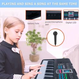 Keyboards Piano Baby Music Sound Toys 61 key quick start electronic keyboard recording and playing electronic piano 2 power method WX5.21635252