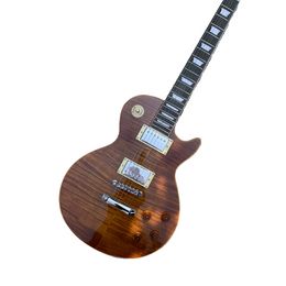Custom Shop Made in China LP Standard High Quality Electric Guitar tobacco Colour Chrome Hardware free delivery