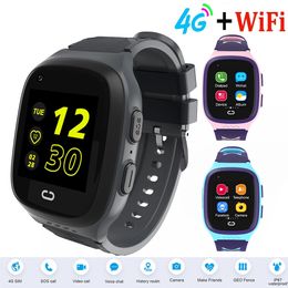 Kid Smart Watch LT31 4G SIM Video Call GPS WIFI Tracker Location IP67 Waterproof SOS Call Camera Phone Smartwatch For Children 240523