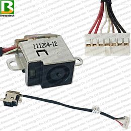 Computer Cables 3 Pieces/lot Original Laptop AC DC Jack Socket Connector And Cable Wire For Pavilion DV6-6000 DV7-6000 P/N: 50.4RN09.001