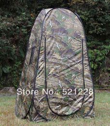 On Automatic Pop Up Moving Toilet Shower Pography Camouflage Changing Room Watching Bird Hunting Outdoor Camping Tent H2203291698