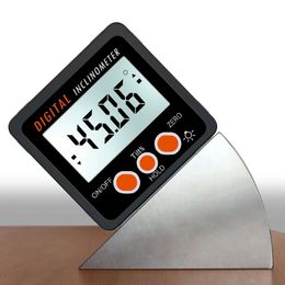Digital Protractor Inclinometer Level Box Level Measuring Tool Electronic Angle Meter Angle Finder Angle Gauge Magnetic Base 240523