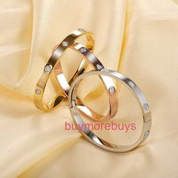 Carrtre Designer Screw Bracelet Fashion Luxury Jewelrys Original Trendy 18K Gold Diamond for Women Men Nail Bracelets Silver Jewellery Bracelet QSVO