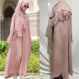 Ethnic Clothing Women Muslim Long Maxi Dress Hijab Abaya Dubai Saudi Kaftan Party Gown Ramadan Eid Islamic Arab Turkey Female Jalabiya