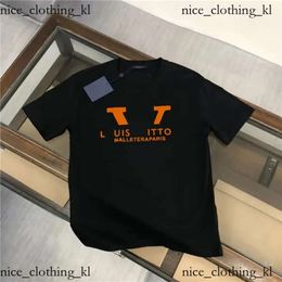 Louiseviution рубашка Mens Designer для мужчин женские рубашки мода футболка с буквами повседневная летняя рубашка с коротким рукавом 517