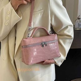 Lare Bag Lunch Box Bag Women This years popular handbag for women in 2024 new fashionable and highend feeling one shoulder crossbody bag versatile and portable bucket