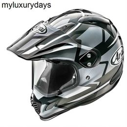 Japan ARAI TOUR CROSS3 rally helmet motorcycle ADV helmet DEPARTURE Grey travel white stock seconds M