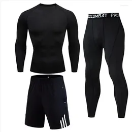 Men's Thermal Underwear For Men Male Thermo Clothes Compression Set Tights Winter Long Leggings Rashgard Suit Quick Dry