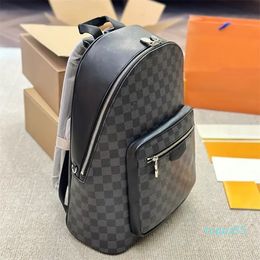 Handbag Designer Pure High Appearance Backpack Leather Shopping Bag Men's Handbag Shoulder Bag Crossbody Bag Outdoor Upscale Backpack 38Cm