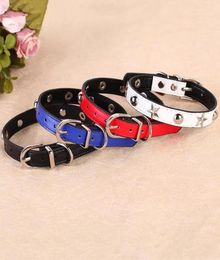 Dog Collars Leashes Cat Collar With Stars Soft Necklace Leash Strap For Pets Cats Adjustable Alloy Buckle Dogs Accesories Pet Su2303661