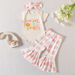 Clothing Sets Summer Toddler Girl Cotton Sleeveless Checked Suit Soft And Comfy Daily Wear Outfits Baby Bedding Clothes Little