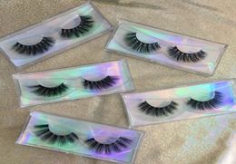 5D Faux Mink Eye Lashes Customise Lash Boxes Hand Made Eyelashes Natural Long Make Up FDshine9472973