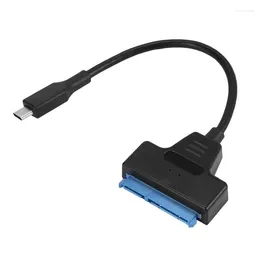 Computer Cables 2X 10Gbps Type C USB 3.1 To SATA Iii HDD Ssd Hard Drive Adapter Cable For 2.5 Inch Support Usap 20Cm Length