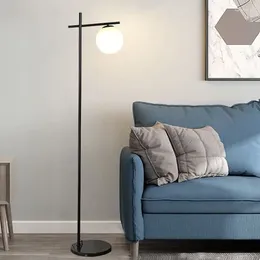 Floor Lamps Living Room Nordic Ins Minimalist Modern Art Fishing Sofa Next To Light Luxury Bedroom Vertical Ball Creative Lamp