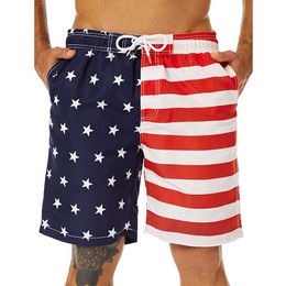 Men's Shorts USA National Flag 3D Print Summer Short Pants Kids Male Causal Fashion Gym Shorts Ropa De Hombre Tn Surfing Board Shorts Mens T240523