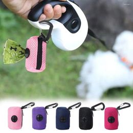 Dog Apparel Poop Bag Dispenser Hangingable Holder Poo Bags For Dogs Walking Garbage Dispensers Pet Supp Q6X5