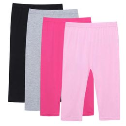 Nuovi bambini Summer Wear Leggings sottili pantaloni di cotone di qualità modale L2405