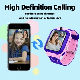 Q12 Smart Watch 2G Call Phone Watch Waterproof Mother Child GPS Monitor Boys and Girls SOS Childrens Sports Watch Tracker 240523