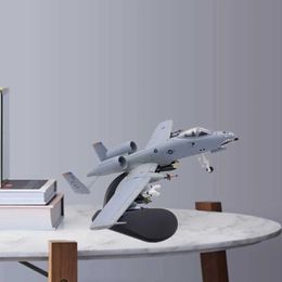 Aircraft Modle 1/100 die cast fighter jet childrens toy A-10 attack aircraft military model used for home and office decoration S2452355