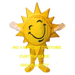 sunny mascot costume for adult wholesale new cartoon golden sun sunshine theme anime costumes carnival fancy 2841 Mascot Costumes