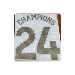 2024 EPL #24 Champions Nameset Printing Adult and Kids Size Soccer Patch Badge