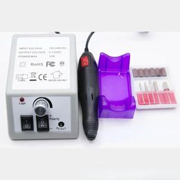 Electric Nail Drill Professional Manicure Machine Sander Set Bit Portable Salon Polisher Equipment