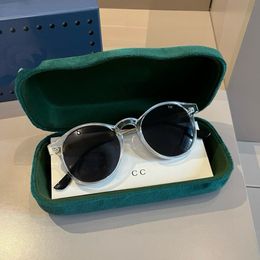 Round Sunglasses Luxury Frame Sunglasses For Women And Men Designer Travel Shades Eyewear