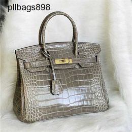 BK Totes Designer Bag Crocodile Leather 7a Handbag Handmade Quality qq