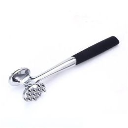 Meat Poultry Tools Tenderizer Mallet Sturdy Beef Lamb Minced Home Kitchen Stainless Steel Steak Pounders Softener Hammer Cpa4477 Ss120 Dhwvb