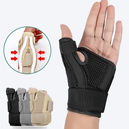 1PC Thumb Splint Stabilizer Gloves Wrist Support Brace Protector Tendonitis Pain Relief Right Left Hand Immobilizer 240508