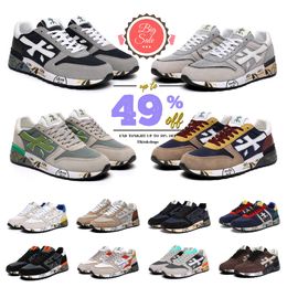 Designer 2025 Italy Mens Premiatas Shoes Mens Women Sneakers Genuine New Vintage Premiate Sneaker Couple Rice Premiada Outdoors 270 Running Trainers Casual Shoes