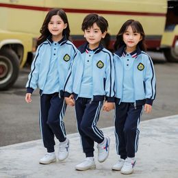 Clothing Sets Spring Autumn Children's Sports Clothes Set School Uniforms Kids Track Suits Kindergarten Wear Set.