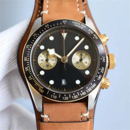 U1 Top-grade AAA New Classic Retro Men Watch Ceramic Bezel 41MM Luxury Watches Automatic Automatic Quartz chronograph Movement Designer Watch Wristwatches