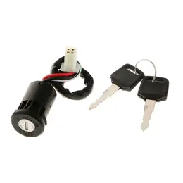 All Terrain Wheels Ignition Start Key Lock Switch 4 Wire For 50-250cc Mini ATV Dirt Bike Scooter Motorcycle