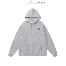 amis hoodie Male And Female Designers essee Paris Hooded Highs Quality Sweter Embroidered Red Love amis jeans Round Neck Jumper Couple Sweatshirts amis shirt 777