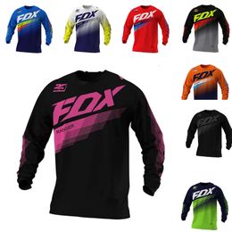 Men's T-shirts Mountain Enduro Bike Clothing Moto Downhill T-shirt Rangerfox Womens Jersey Shirt Bmx S290