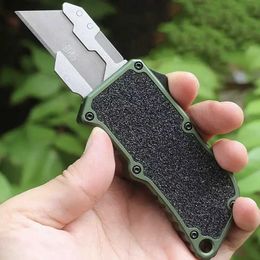Camping Hunting Knives High quality SK5 blade practical knife aviation aluminum handle EDC outdoor multi tool paper sharp cutter gift five blades Q240522