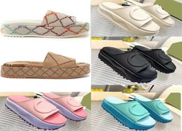 Designer Slippers NONSLIP SOMO MULHERM SAPATONATON ALFABET LADY PLAPADA DE SANDAL COURO DE CAPELO HIGH SLIDES CLASSIC FLIPFLOPS INS4516558